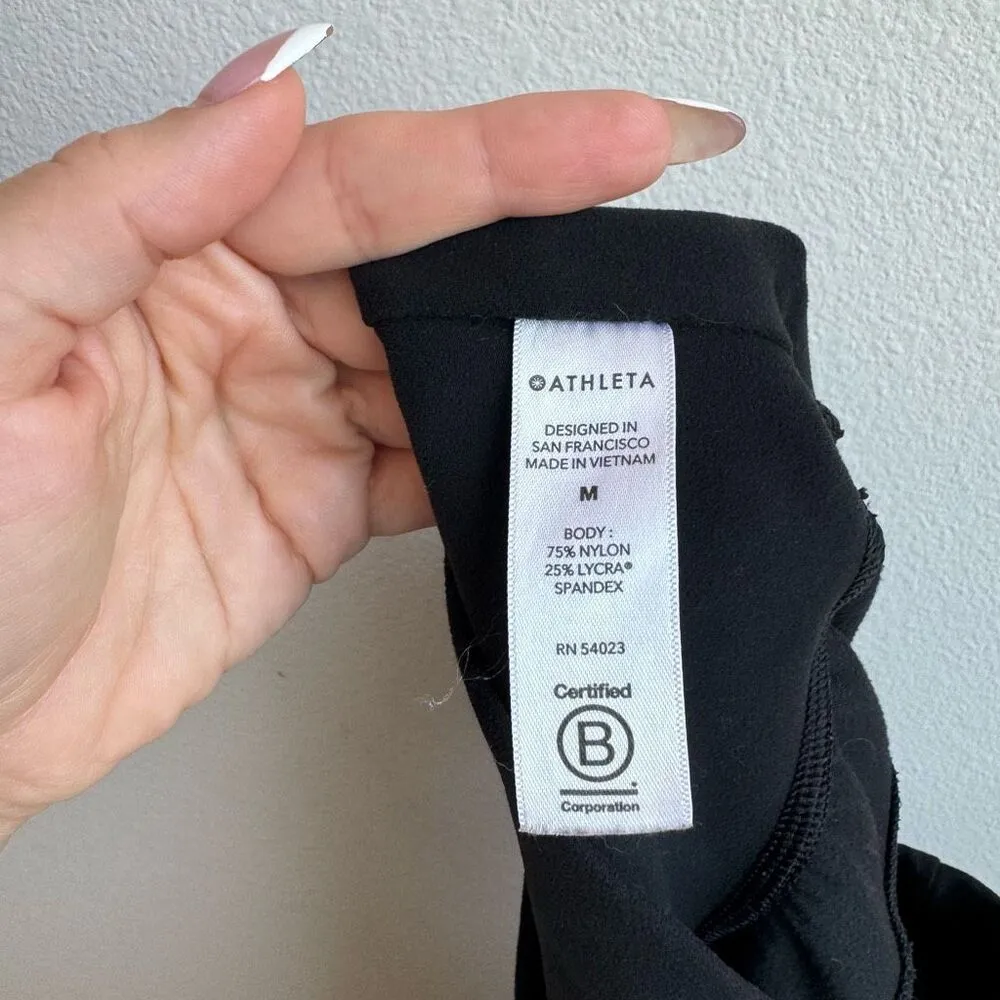 Athleta Salutation Jogger Pants 531288 Size Medium Black Athleisure Gym Yoga - Image 8