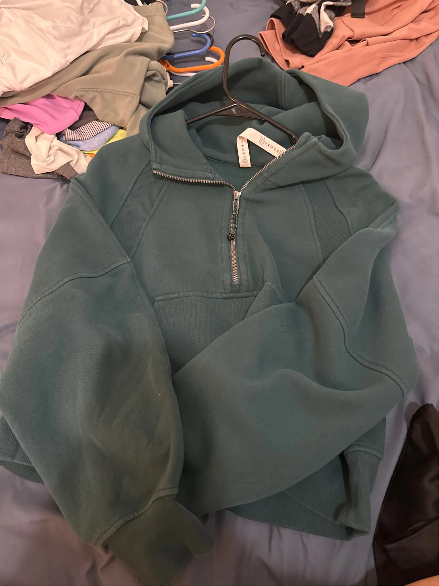 Lululemon Scuba Hoodie Half-Zip XS/S - Image 2