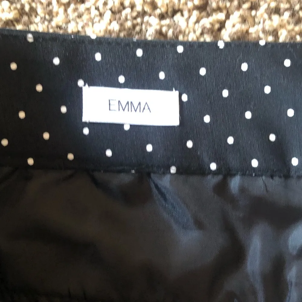 Liz Claiborne Bermuda Emma Shorts Black White Polka Dot New NWT Size 18 - Image 2