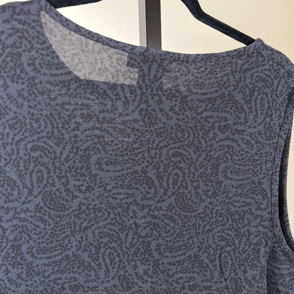 Charter Club Women’s Plus Size 3X Black Gray Paisley Layering Tank Top Stretchy - Image 4