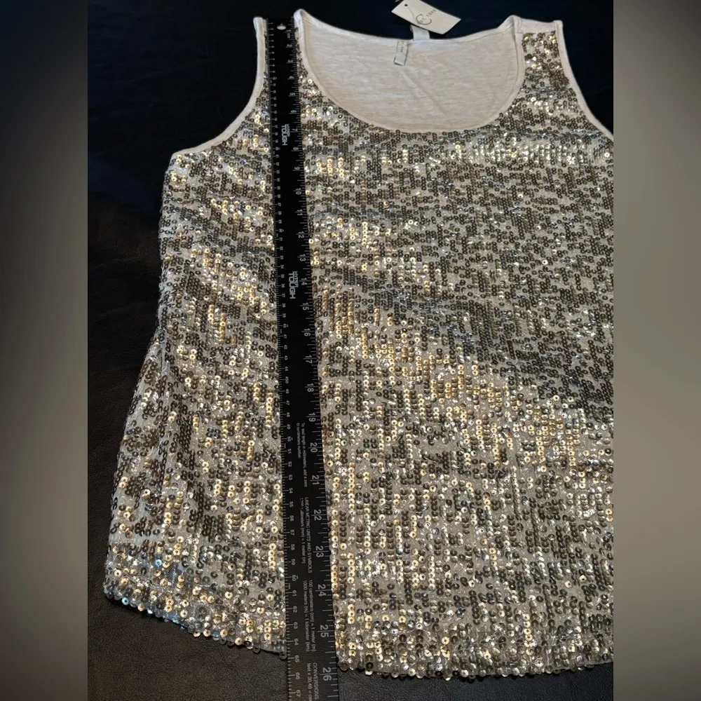 Est. 1946 Sequin Embellished Tank Top - NWT - Image 10
