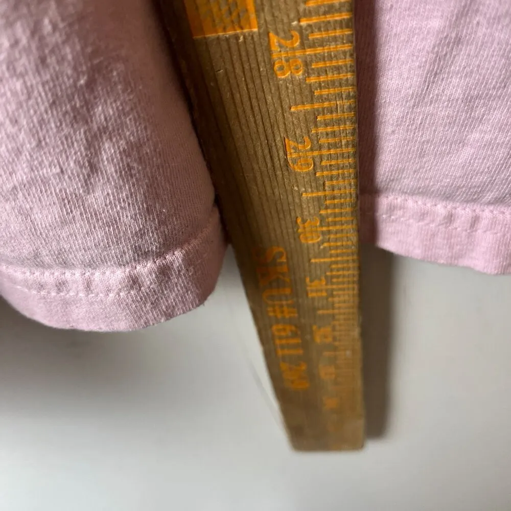 Vintage Girls Drive Faster Than Boys T Shirt Extra Large XL Pink Graphic Tee - Image 6