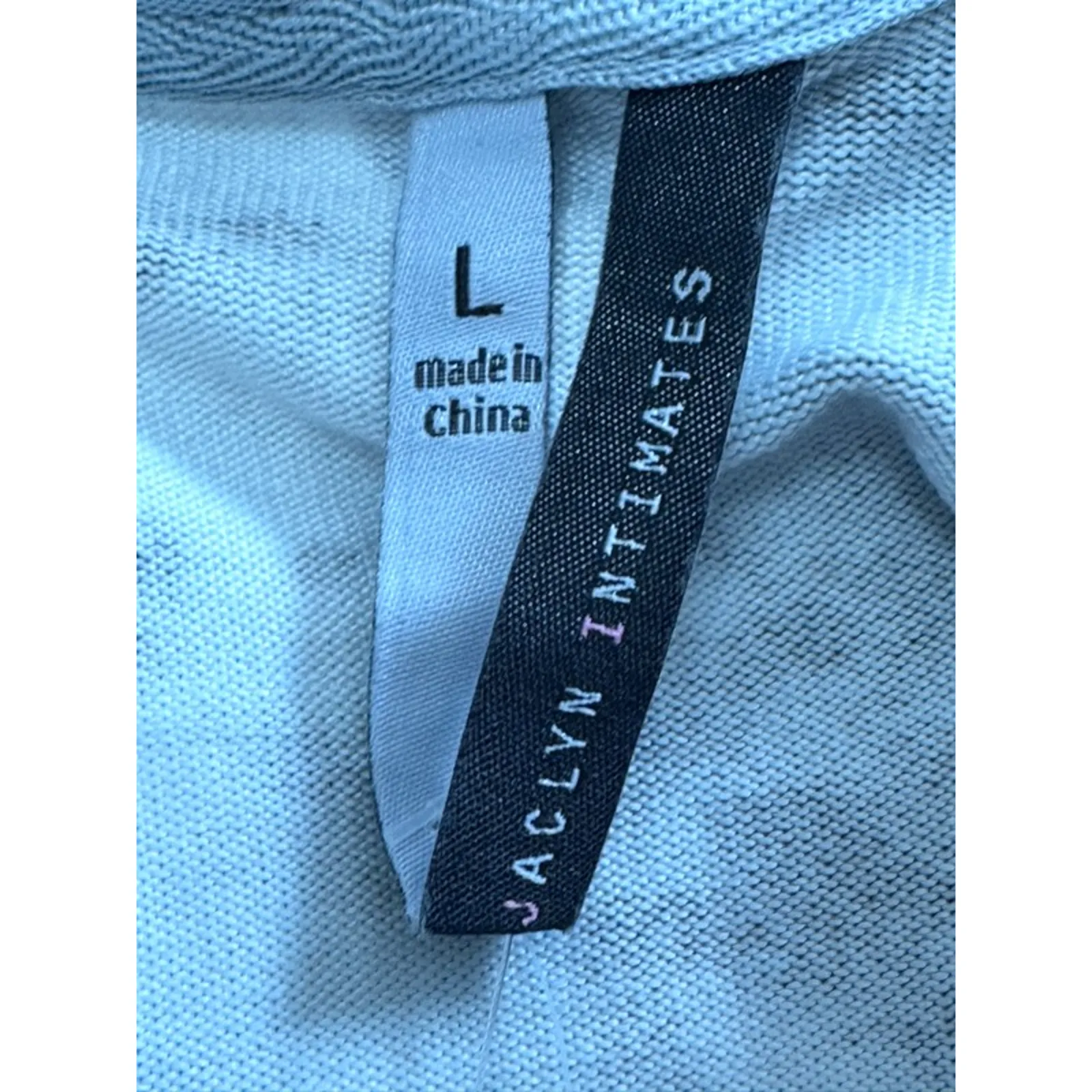 Jaclyn Intimates Sleepwear Short Sleeves Crew Neckline Relaxed Fit Gray W L NWT - Image 8