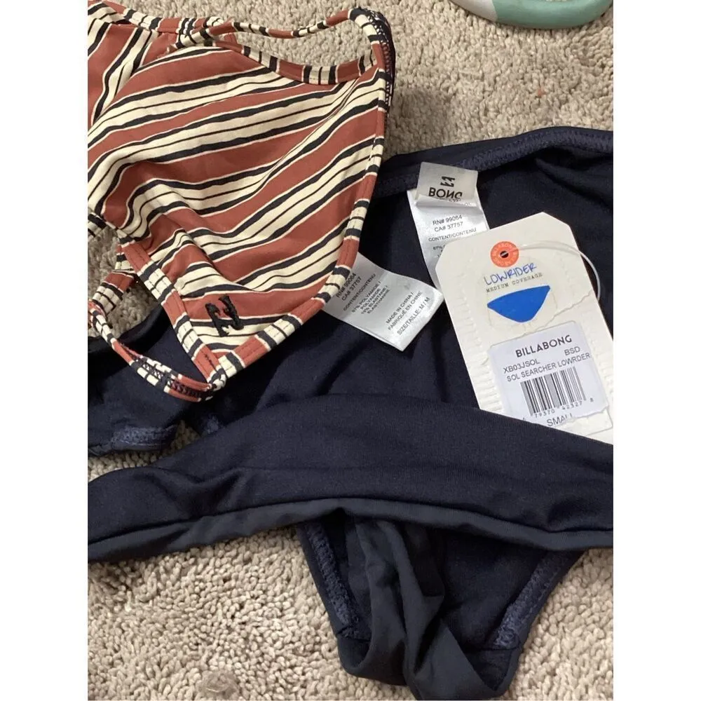 New. Billabong stripe bikini. M/S. Retails $99 - Image 11