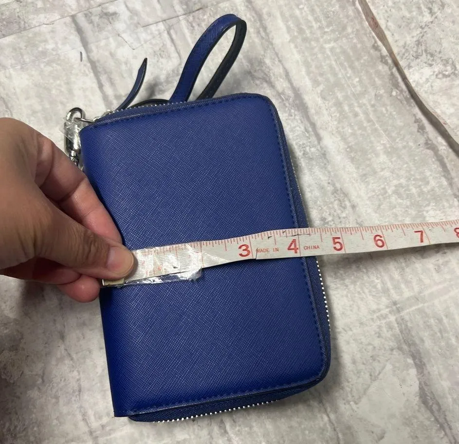 Stella & Dot  wristlet wallet navy blue NEW - Image 7