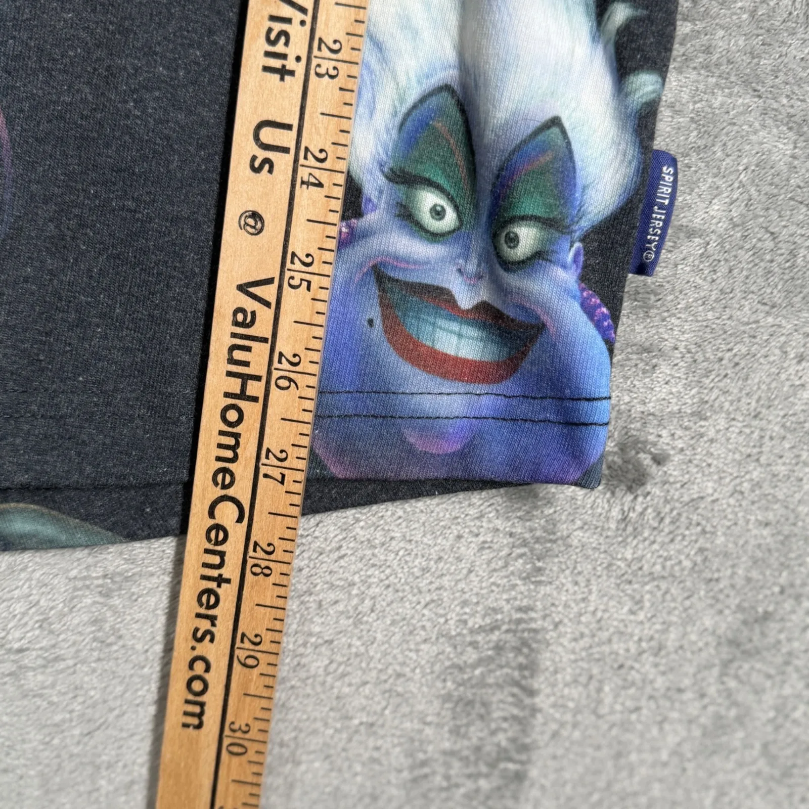 Disney Villains Spirit Jersey Up To No Good Gray Long Sleeve‎ Disneybound Medium - Image 10