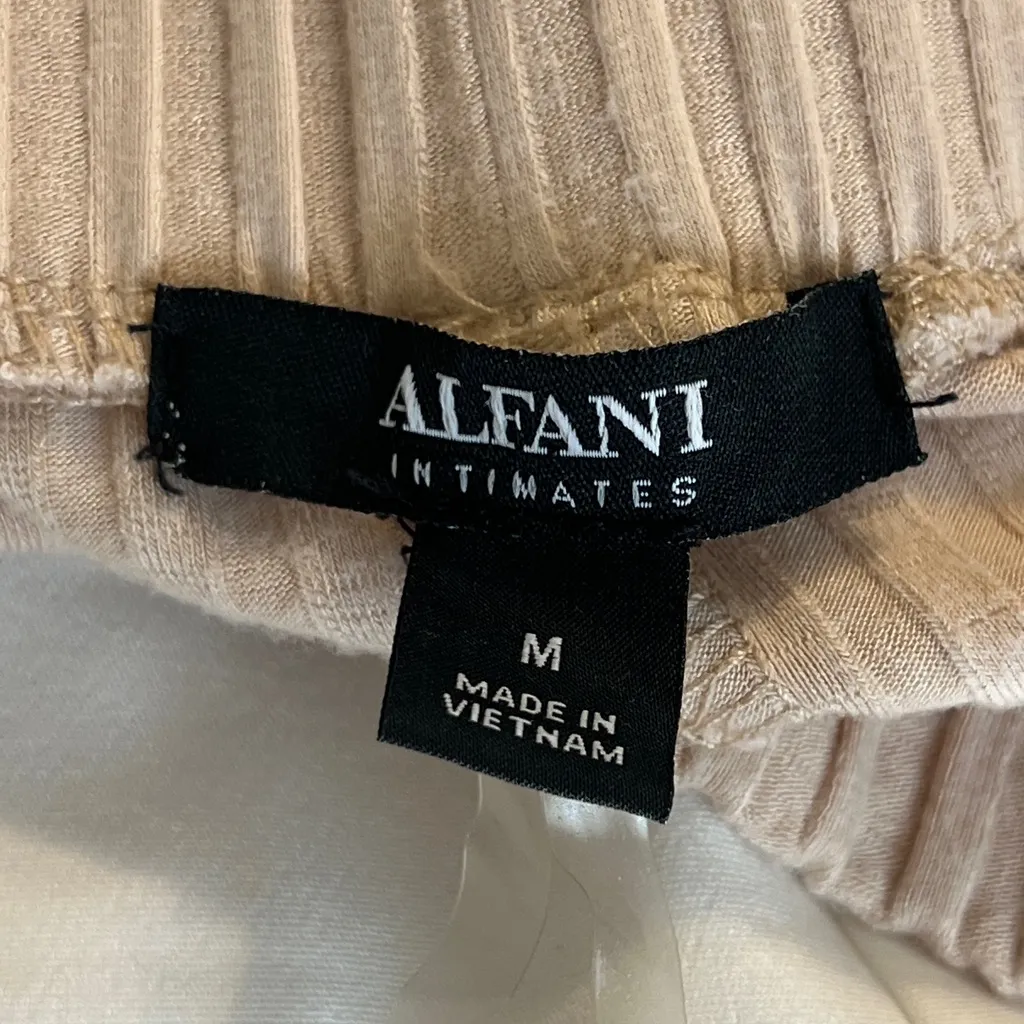 Alfani Cream Wide Leg Women's Pants - Image 4