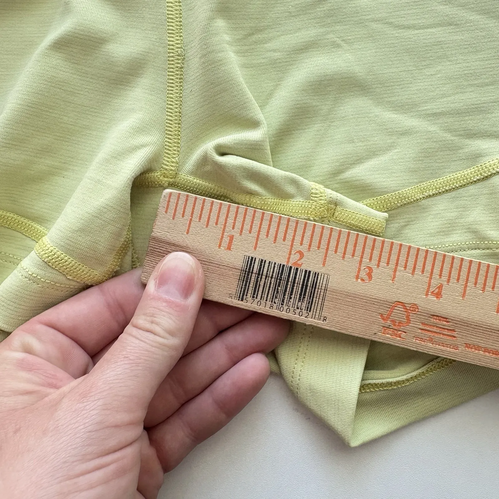 Outdoor Voices Move Free Atheltic Shorts Women's‎ S Bright Light Green Workout - Image 5