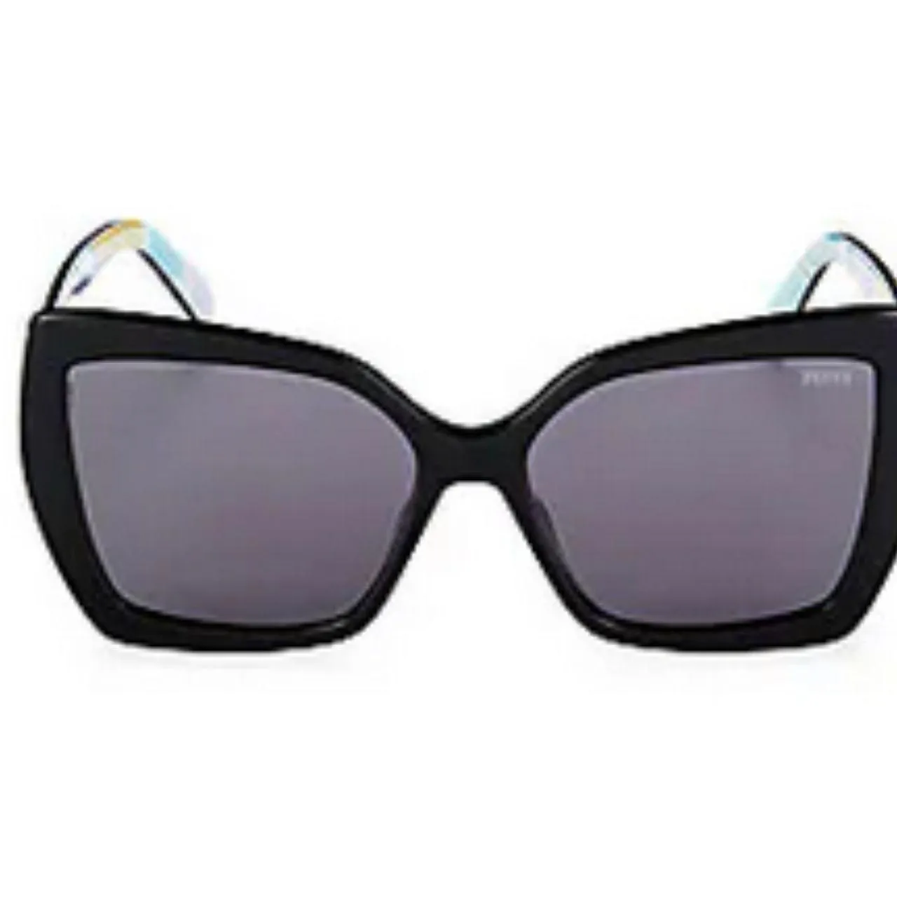 Emilio Pucci Women's black yellow Sunglasses - Image 4