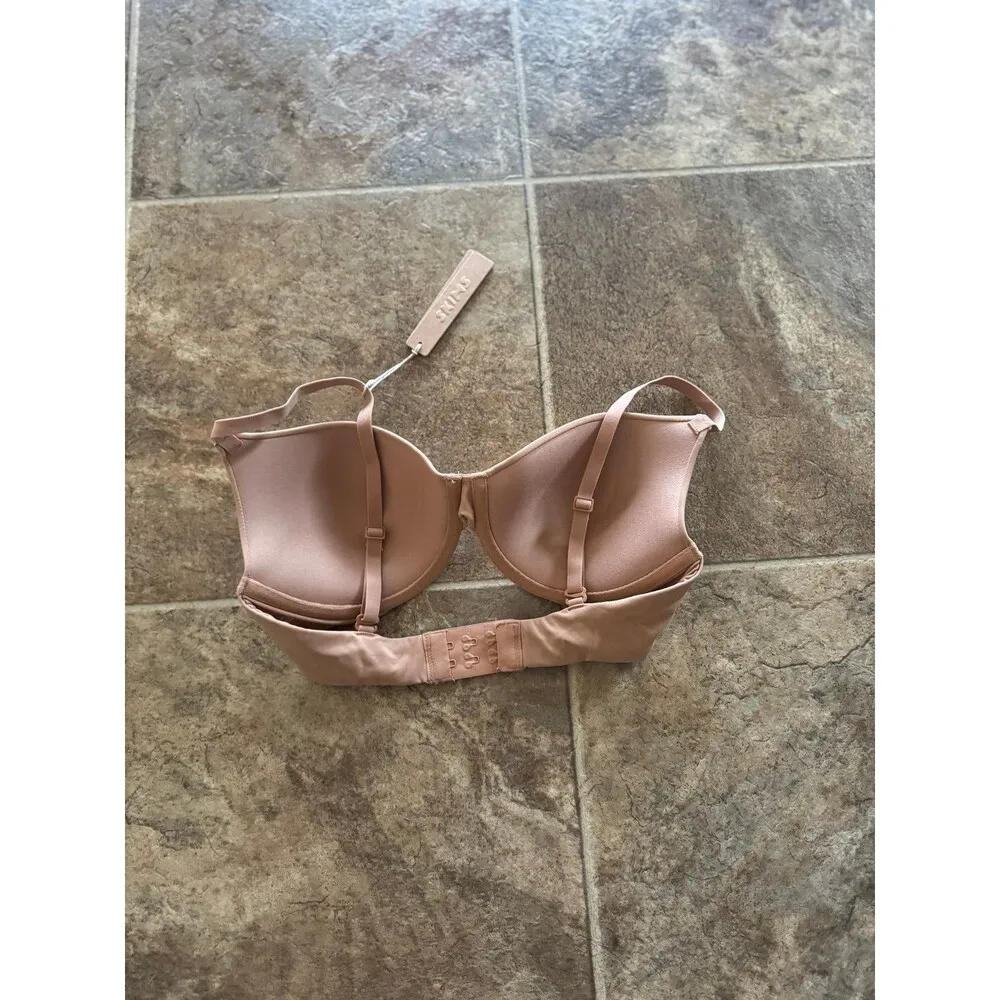Skims Fits Everybody T-shirt Demi Bra Ochre 32C - Image 5