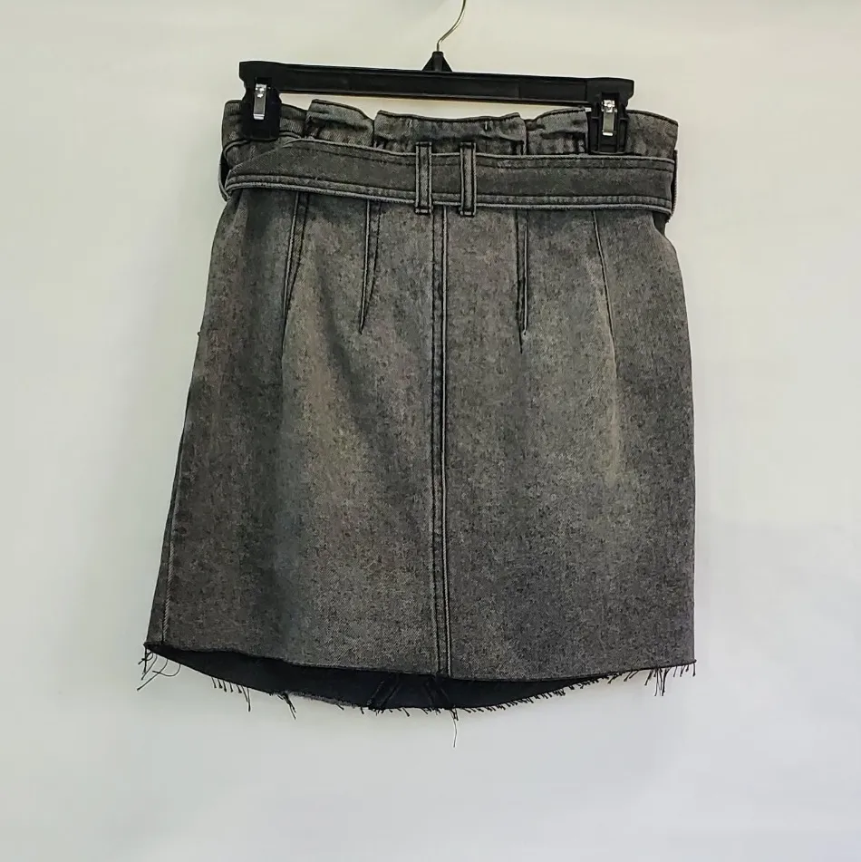 NWT  Black Denim Skirt - Image 4