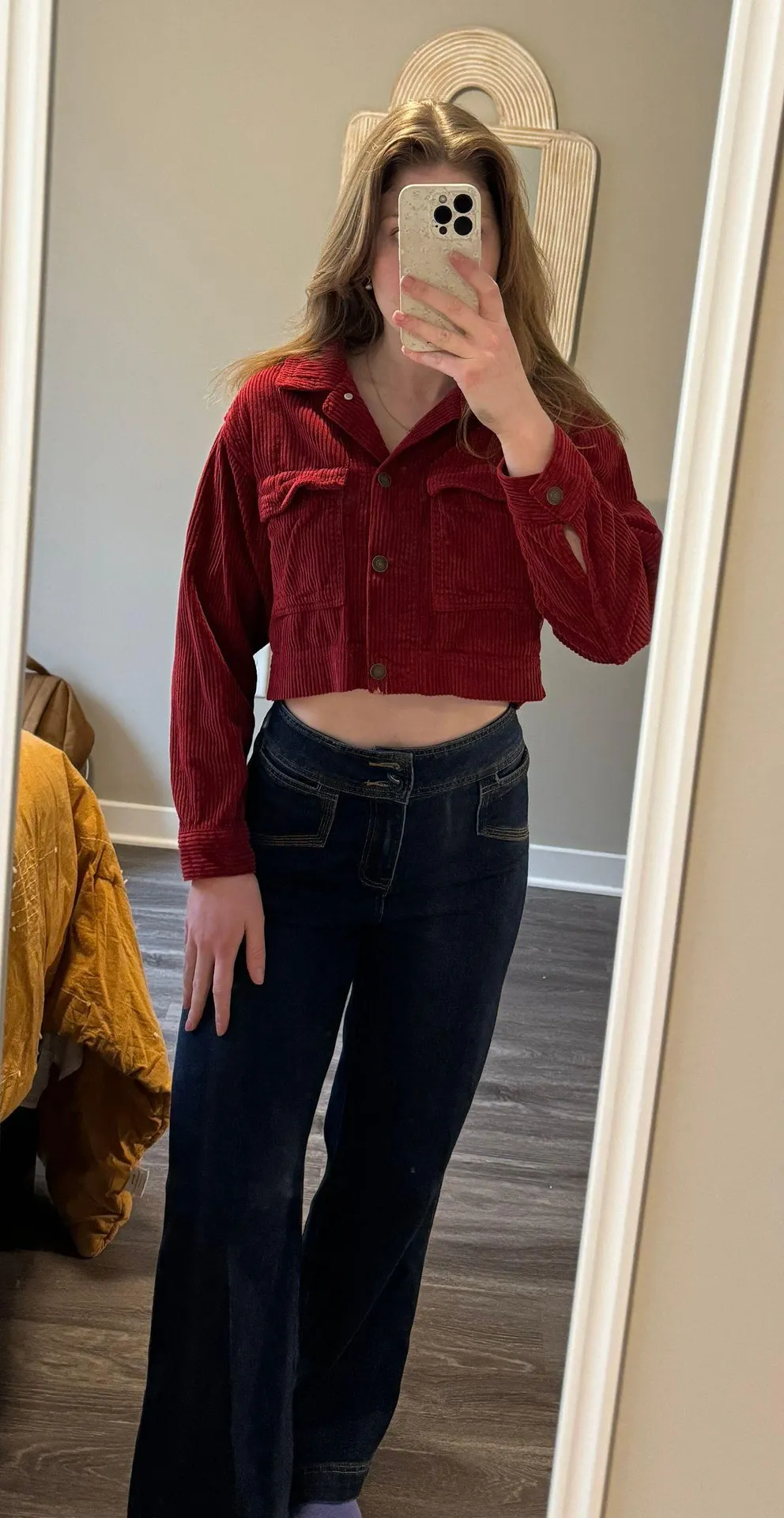 Cropped Corduroy jacket  - Image 2