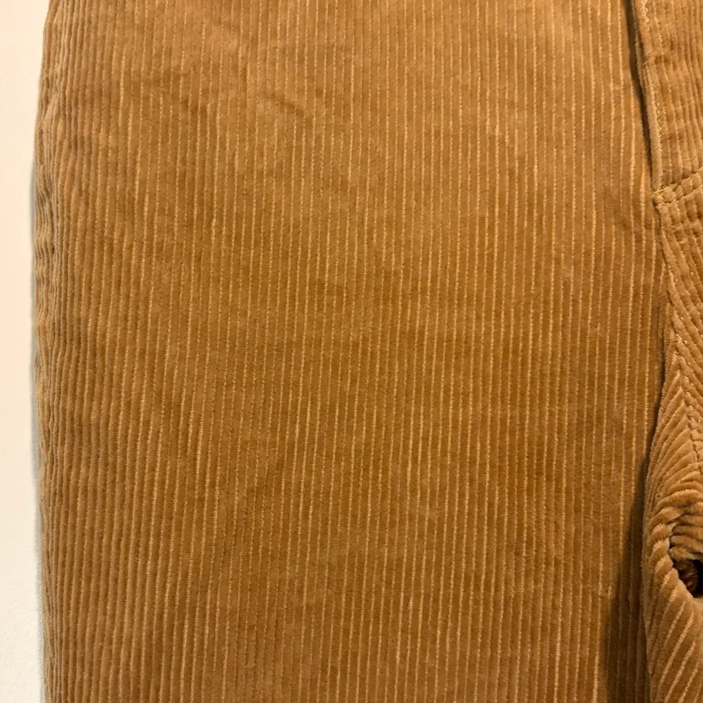 Loft- Light Brown High Rise Straight Leg Corduroy Pants- Size 29/8 - Image 5