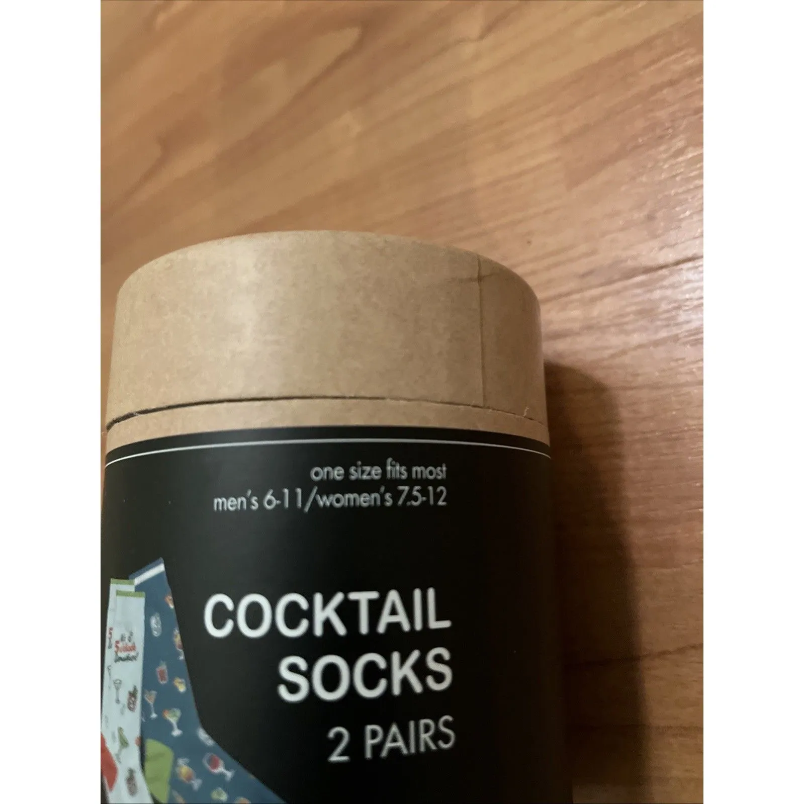 Laugh Track Adult Cocktail Socks 2 Pairs One Size Fits Most Multi - Image 3