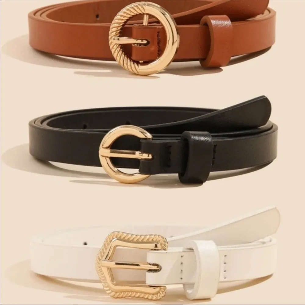 set of 3 belts - Image 2
