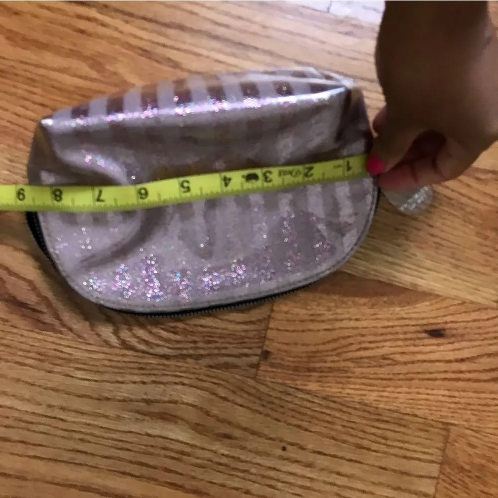 Victorias Secret Glitter Cosmetic Bag - Image 3