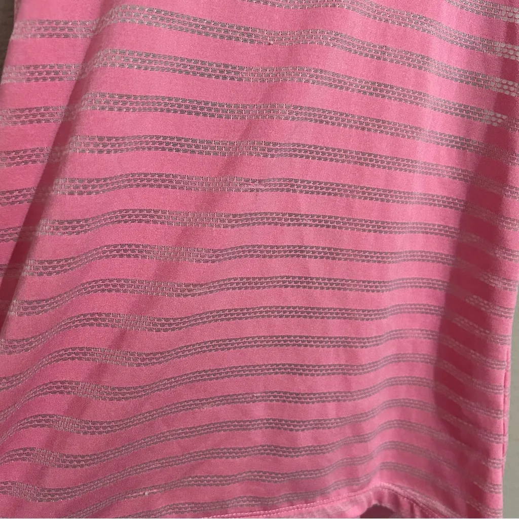 Zyia Active Nimbus pink open split back tank top women’s size medium - Image 6