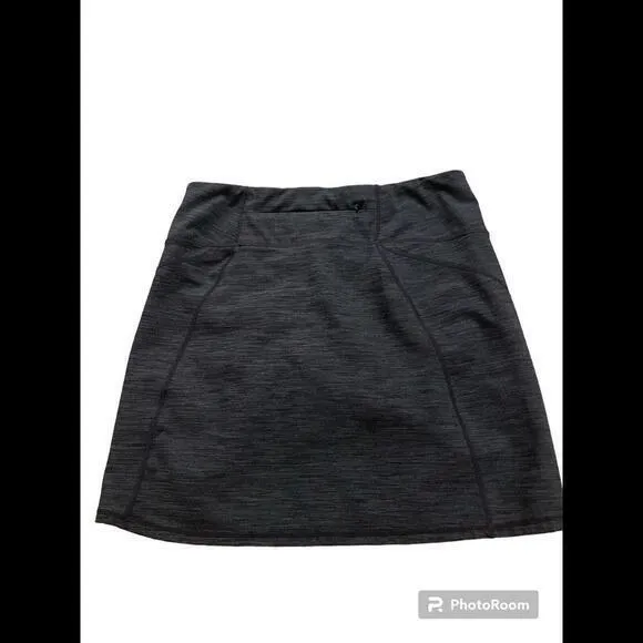 Kuhl Skulpt Athletic Skirt Skort Golf Tennis Heathered‎ Gray Womens XS Stretch - Image 3
