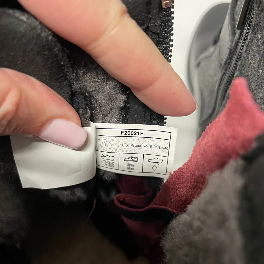 UGG Kesey Black Lace Up Waterproof Ankle Combat Winter Boot Womens Size 5 NEW - Image 12