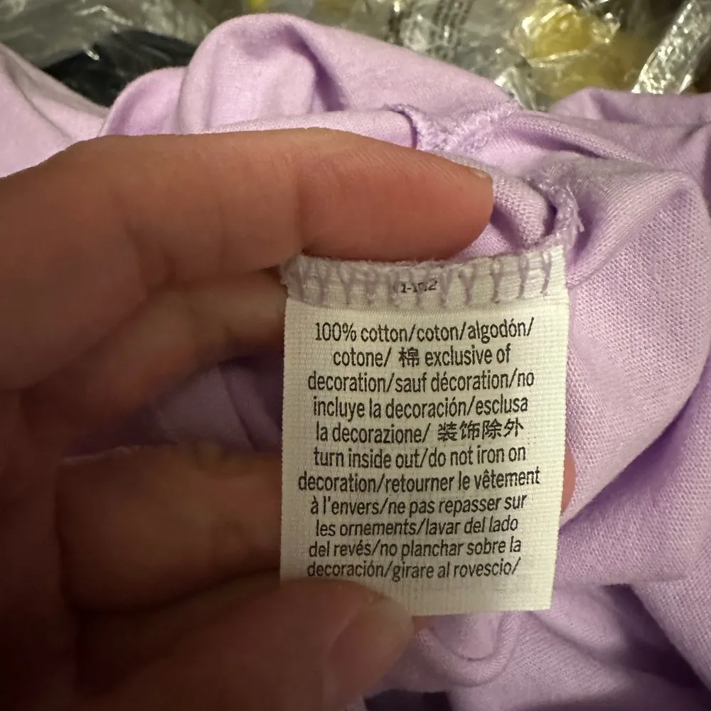 PINK LONG SLEEVE CREW XS - Image 3