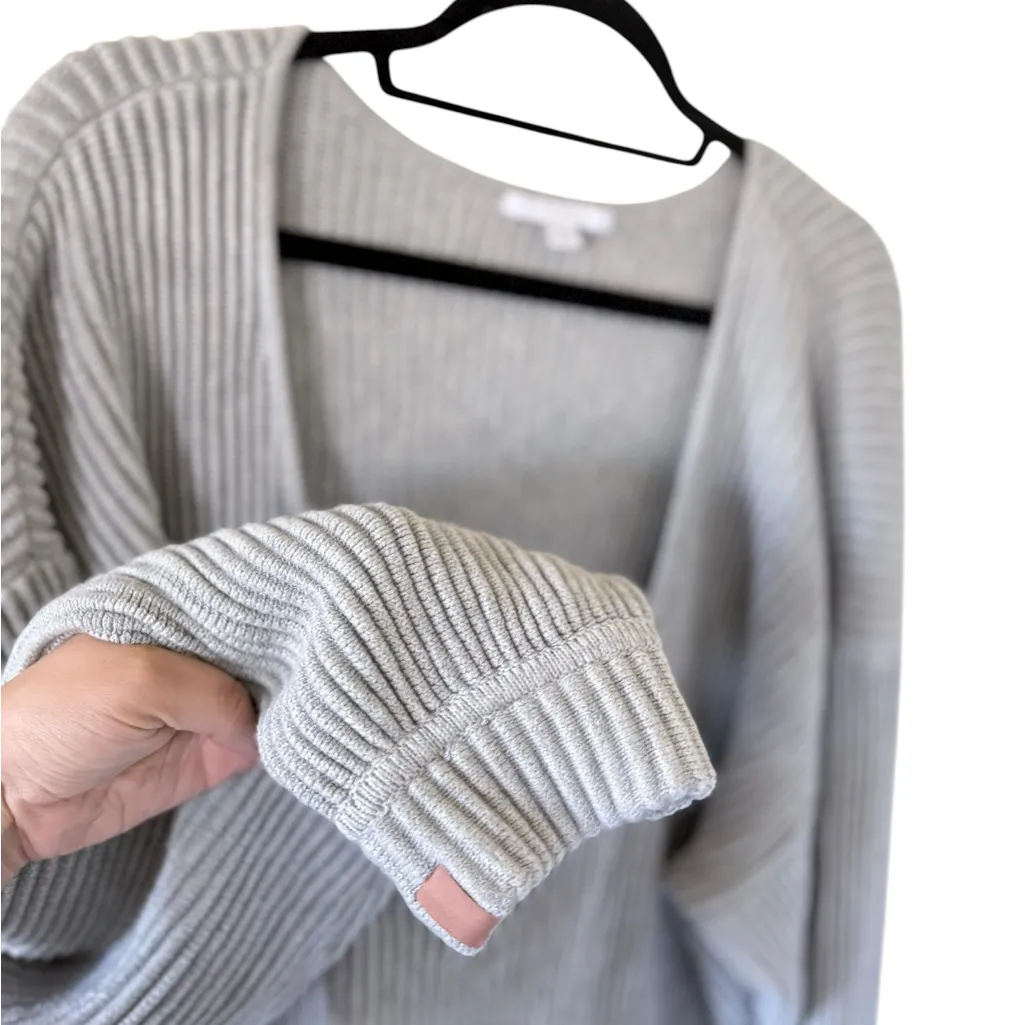 Lunya Cotton Silk Reversible Pullover in Mellow Grey Heather Gray Size L - Image 6