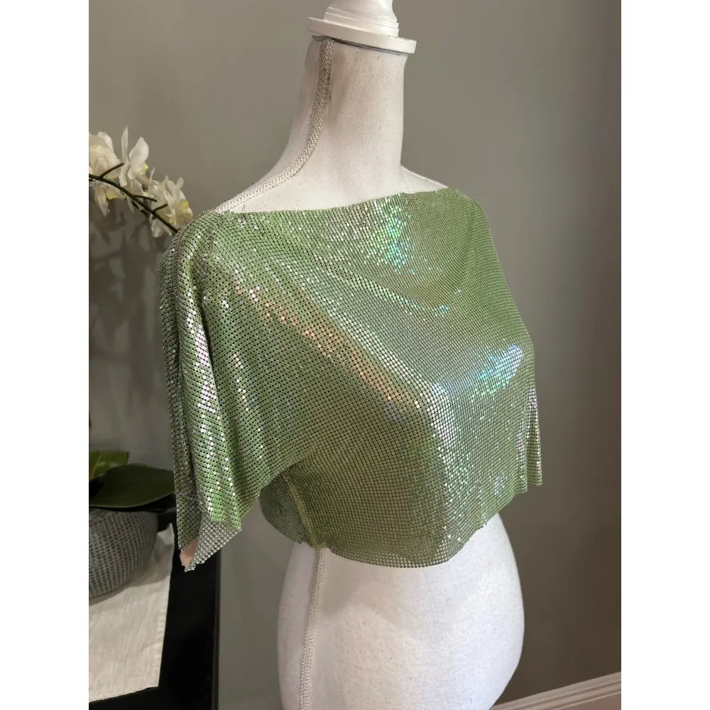 Poster Girl The Jana Crop Top Ultra Serpentine Womens Size Medium - Image 6