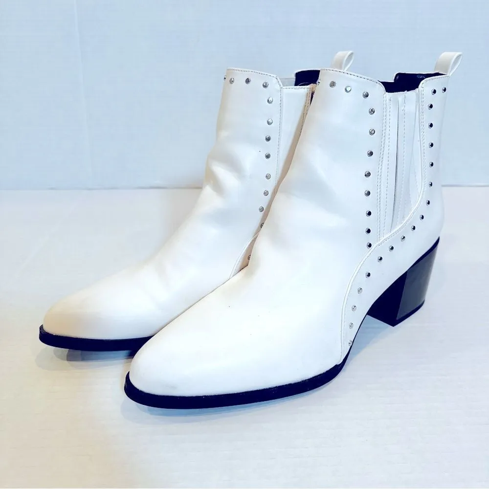 Circus Sam Edelman Jenna Ankle Bootie Women's 10 White Boho Boots Taylor Swift - Image 6
