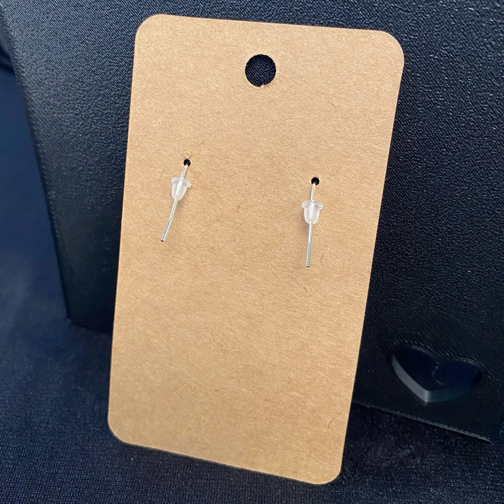 Don’t want to wear an ugly sweater on your torso? Wear some on your ears instead Blue - Image 3