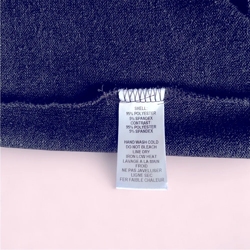 Lulu's Elegant Black Cowl Neck Sweater Dress Size L - Image 4