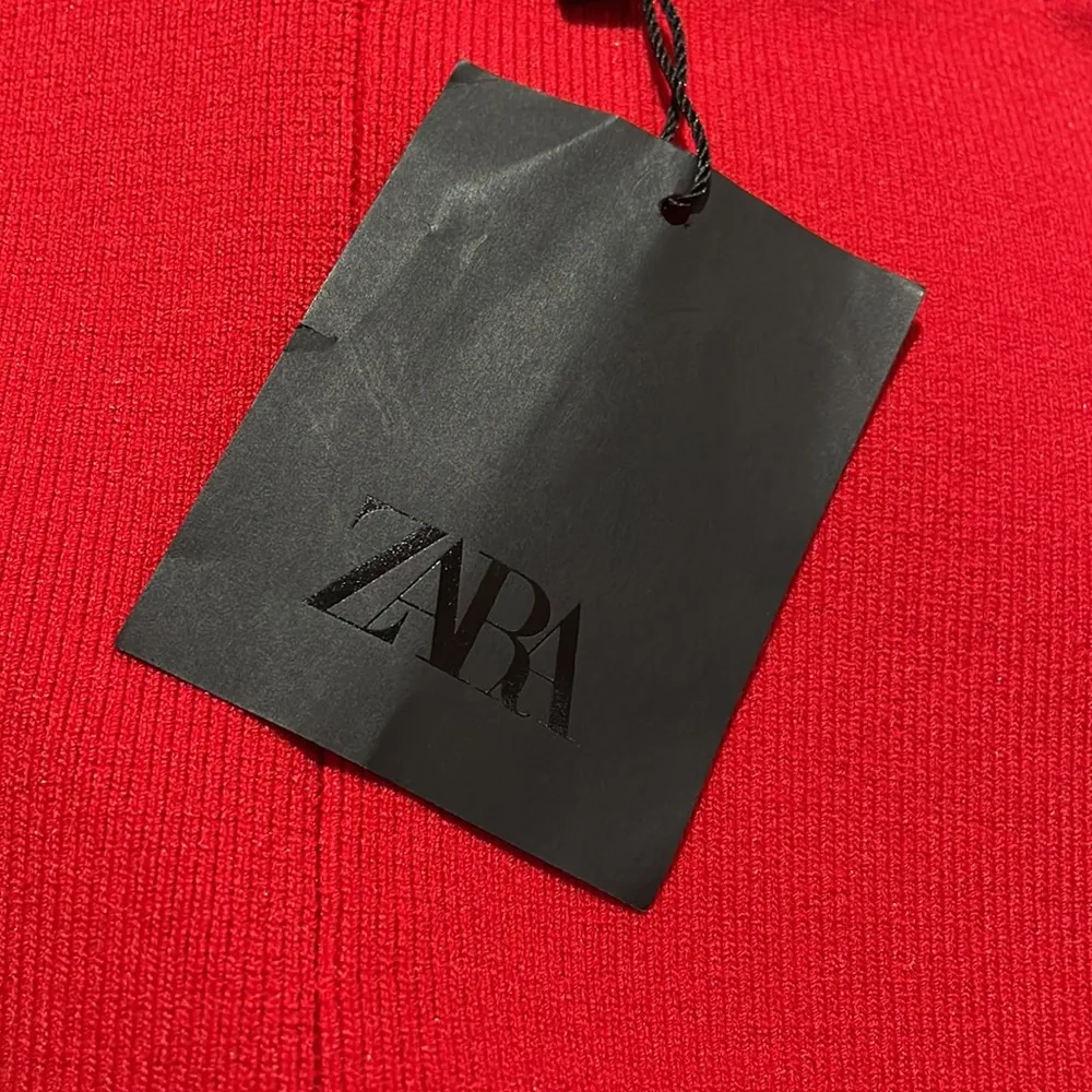 NWT ZARA RIB SHORTS HIGH WAISTED BLOGGERS FAV SMALL - Image 8