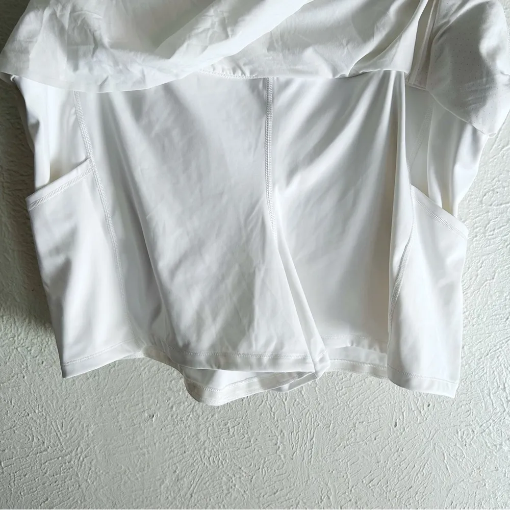 Athleta Run With It Skort White Sz 3X Tennis Skirt - Image 4