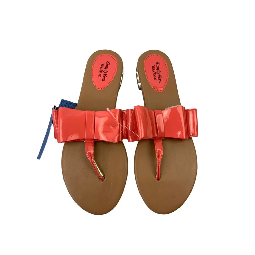 Simply Vera Wang Women's Neon Summer Sandals Size undefined - Image 2