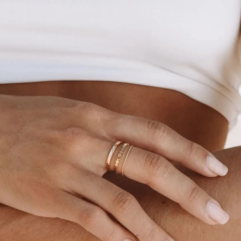 Elegant Gold Stacking Rings - Image 6