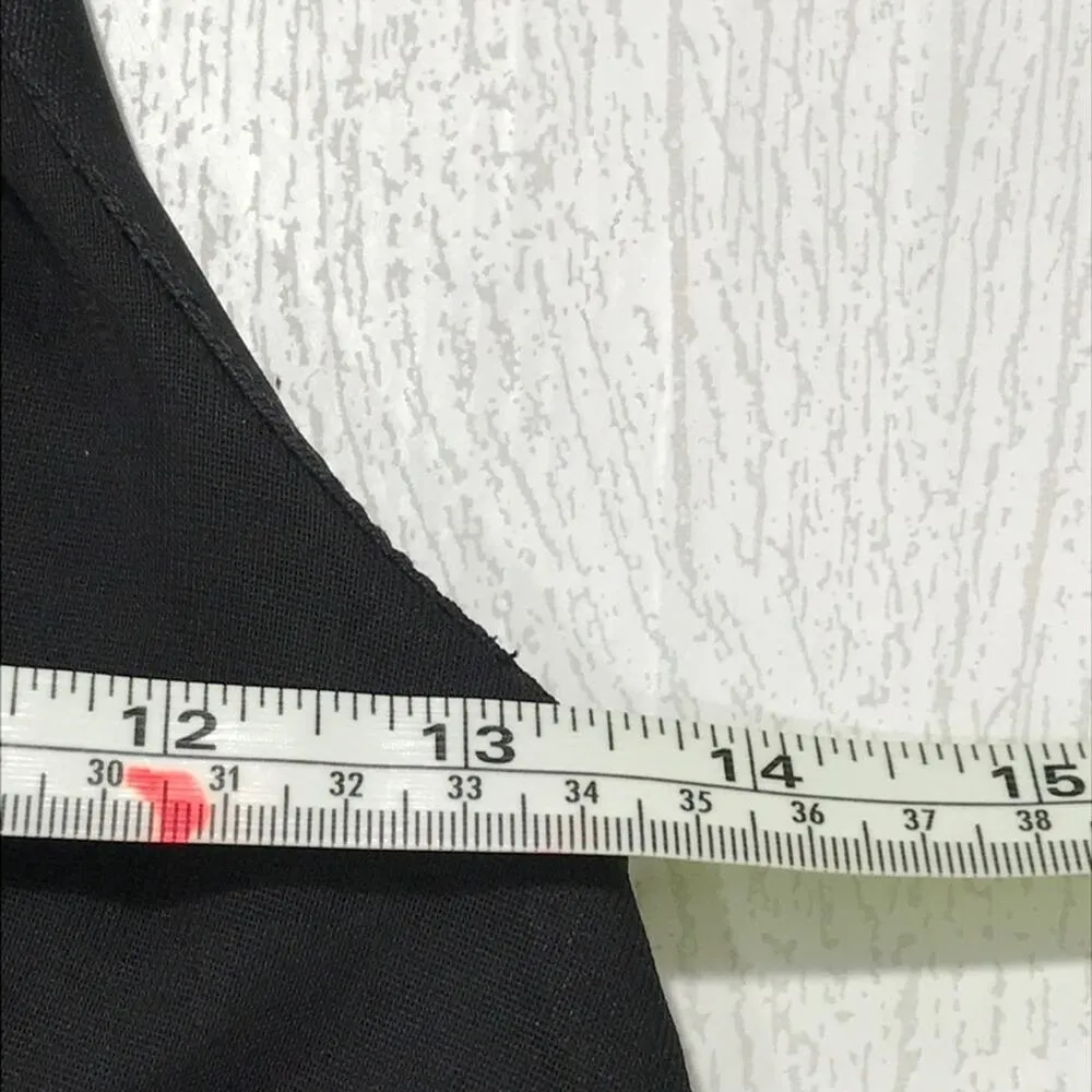 STAR VIXEN Black Halter Evening Dress Size Small - Image 6