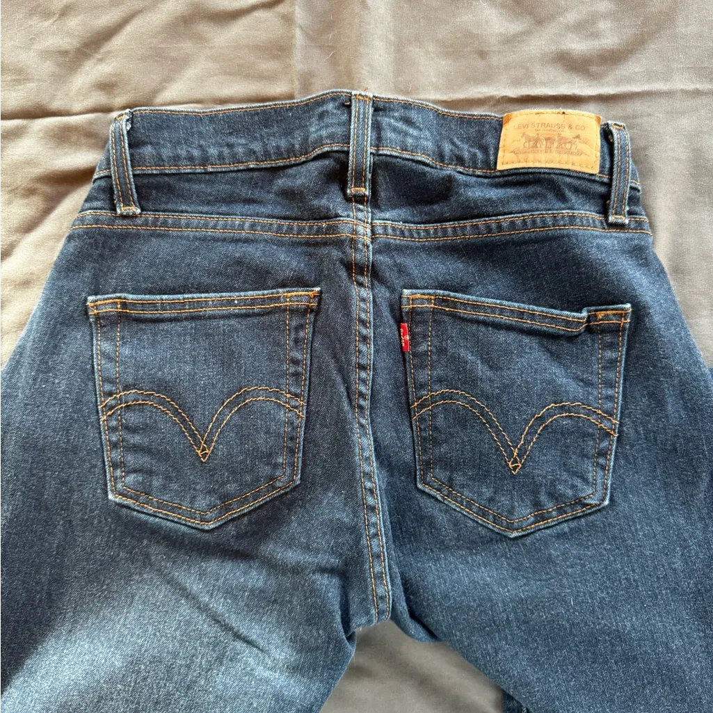 Levi's Dark Blue bootcut jeans - Image 6