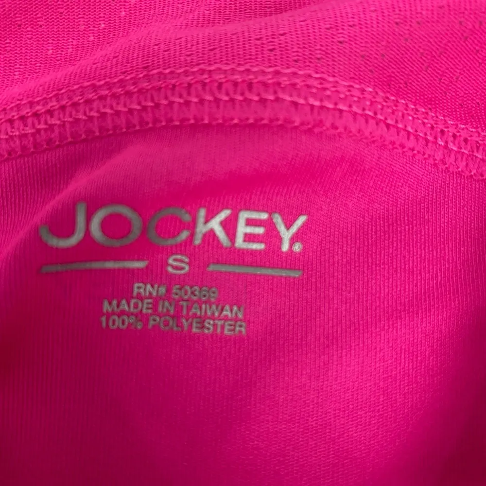 Jockey Sport Relay Perform Tee Pink Glo NWT Women’s S - Image 7