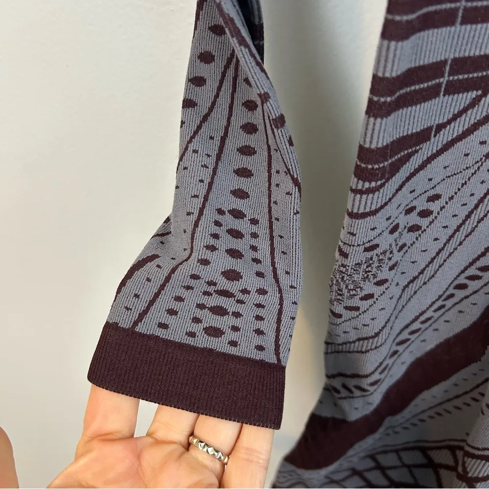 Free People Show Stopper Intarsia Bodycon Mini Dress Size M/L - Image 9