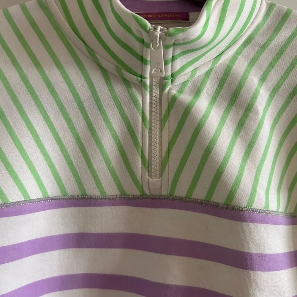 Scotch & Soda Stripped Relaxed-Fit Half Zip Sweater - Image 3