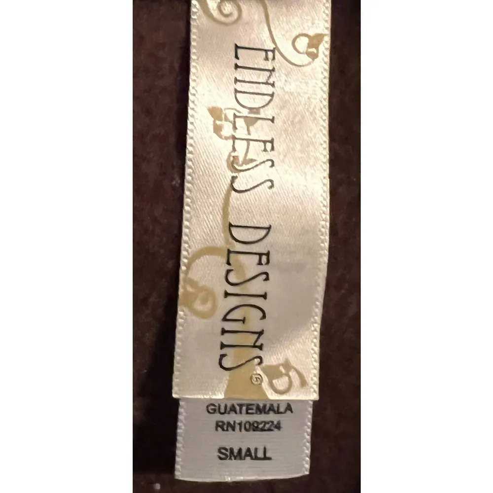 Endless Designs Brown Snowman Sweatshirt Size XL 23" Long x 22" Sleeve x 20" PTP - Image 3