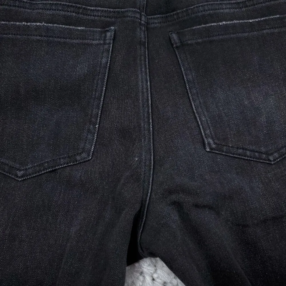 Liverpool  Non-Skinny Skinny Jeans Size 10 30 Petite High Rise Black Slim - Image 6