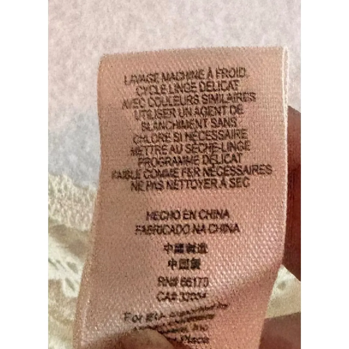 Free People Ivory Lace Cold Shoulder Fit & Flare Mini Dress Size Large NWT - Image 8