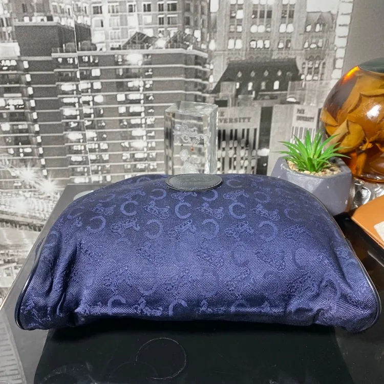 Authentic CELINE Noevir Denim Horse Carriage Bag - Image 5