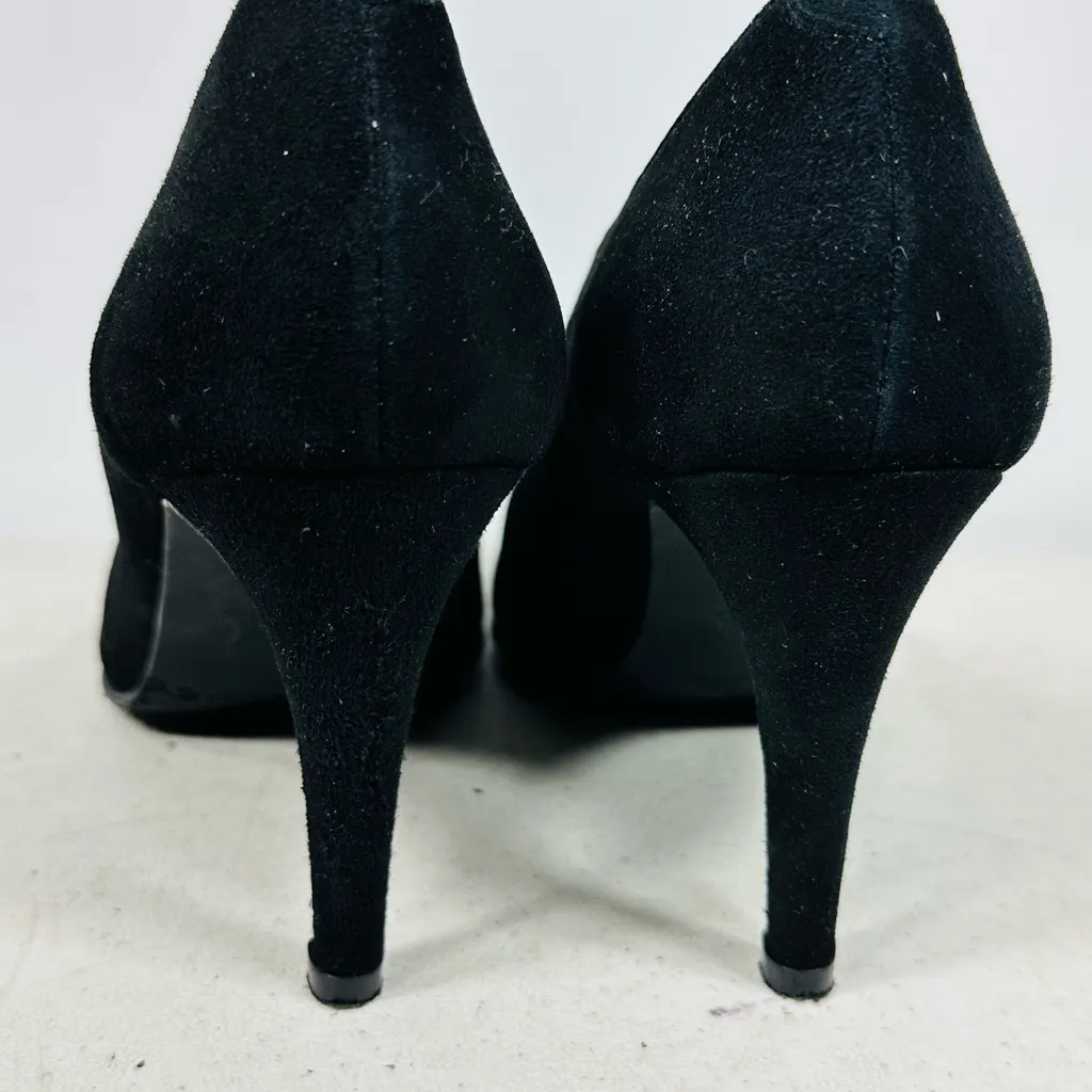 Brenda Zaro Black Suede Heel Size 38 - Image 5