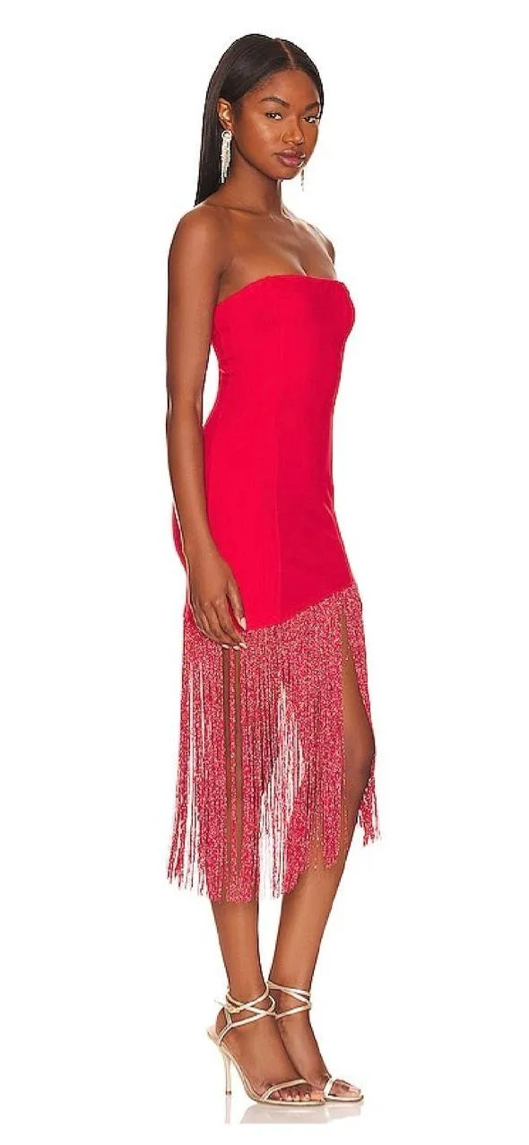 Super down fringe dress - Image 2