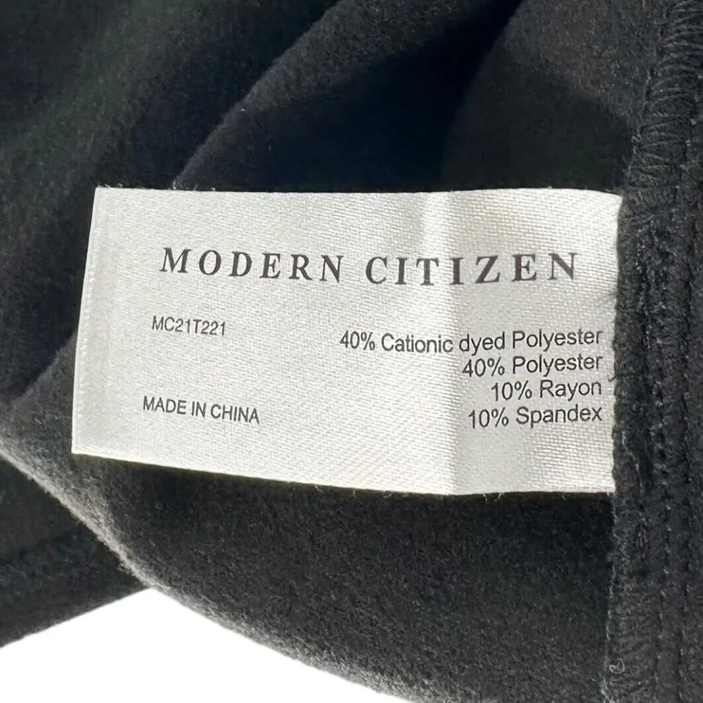 Modern Citizen Sula Black Oversize Turtleneck Sweater Size Small - Image 6