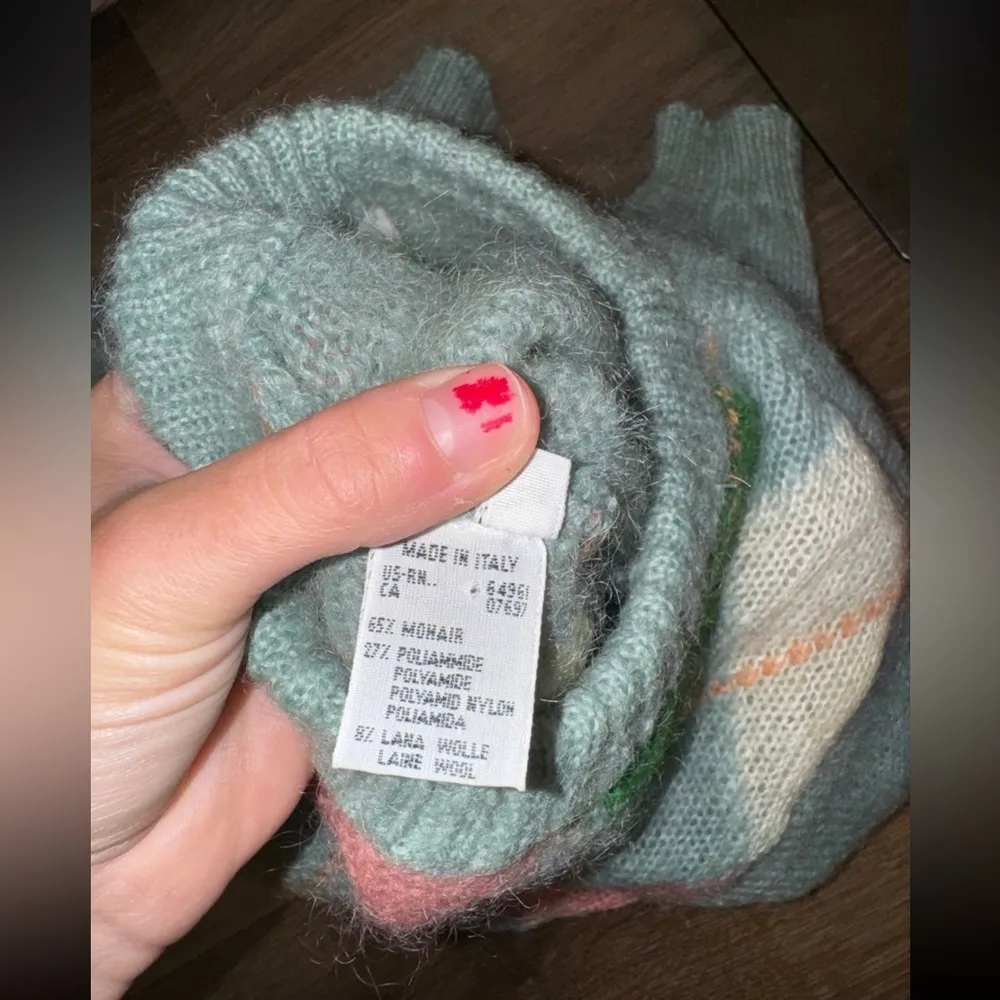 UNITED COLORS OF BENETTON vintage mohair sweater size S - Image 5