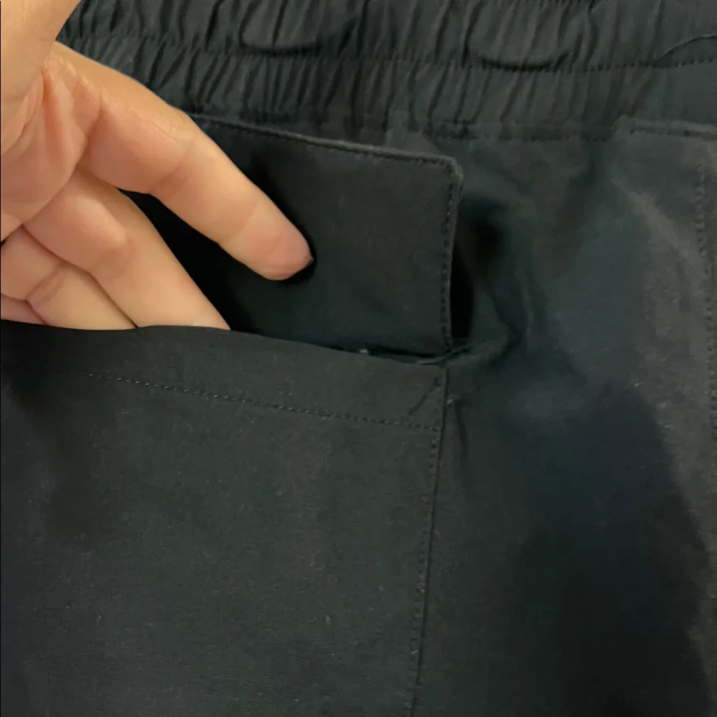 Mono B Jet Black Workout Shorts Size L - Image 6