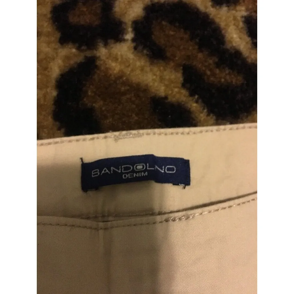 Bandolino Women's Casual Capri Pants Size 8 Beige - Image 4
