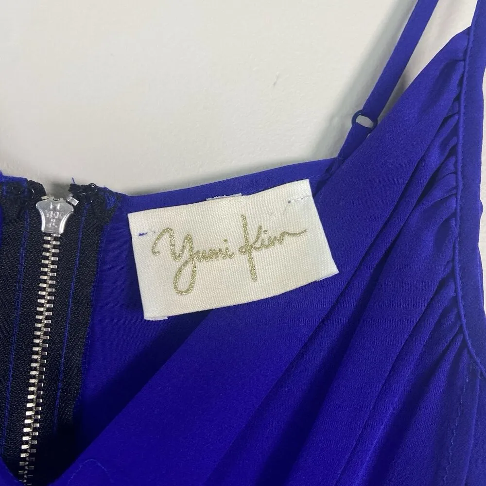 Yumi Kim Jayne Silk‎ Mini Dress in Dodger Blue Women’s Size Small ($198) Revolve - Image 4