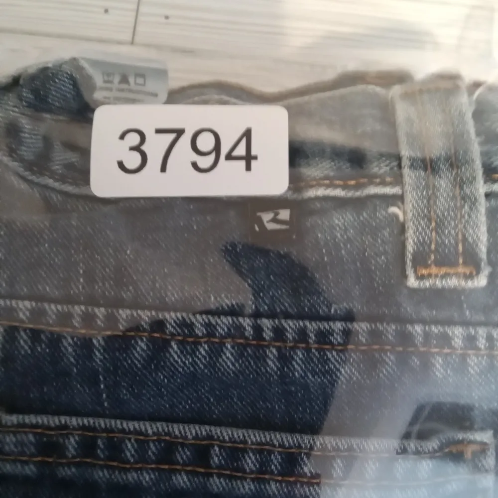 Rockies slim low rise women's jeans cowgirl rodeo farm size 4 Blue - Image 6